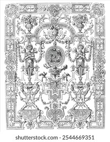  gothic, architecture, frame, vintage, ancient, pillar, classic, antique, drawing, facade, hand drawn, sketch, illustration, medieval, column, black, vector, ornament, isolated, engraving, old, e