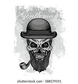 Gothic coat of arms with skull, grunge vintage design t shirts
