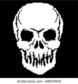 Gothic coat of arms with skull, grunge.vintage design t-shirts
