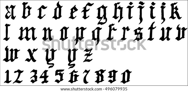 popular gothic fonts