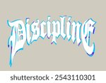 Gothic Font Typography Vector Design and Graphics For Tshirt print, posters, streetwear, hoodies, and, other creative use