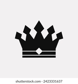 Symbol für gotische Edelsteine - einfache Vektorgrafik