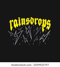 Gothic Metal Font Vector and Graphics Design For Tshirt, Streetwear, and Poster