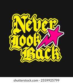 Gothic Metal Font Vector and Graphics Design For Tshirt, Streetwear, and Poster