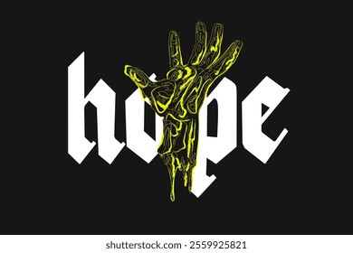 Gothic Metal Font Vector and Graphics Design For Tshirt, Streetwear, and Poster
