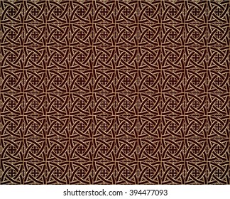 gothic ornamental golden background / vector illustration
