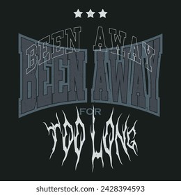 gothic punk varsity combined design