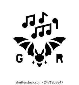 gothic rock goth subculture glyph icon vector. gothic rock goth subculture sign. isolated symbol illustration