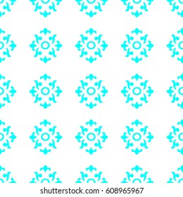 Gothic seamless pattern. Geometrical royal elements in a medieval style. Ornament for a tiles and mosaics. Vector illustration