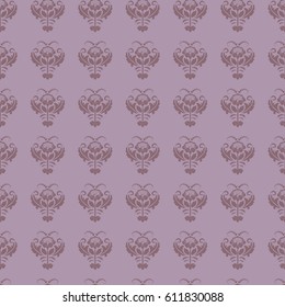 Gothic seamless pattern. Geometrical royal elements in a medieval style. Ornament for a tiles and mosaics. Vector illustration