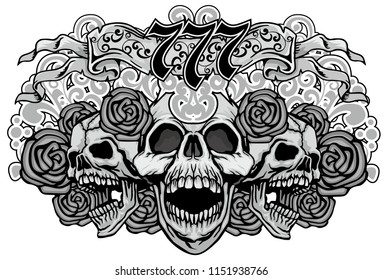 106,083 Skeleton tattoo Images, Stock Photos & Vectors | Shutterstock
