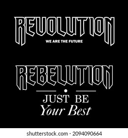 Gothic slogan print with ancient font text for man and woman tee t shirt or sweatshirt print design.
