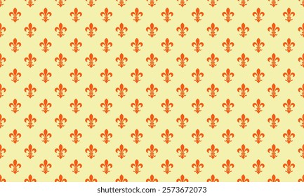 Gothic trendy a beige graphic. Elegance trendy fleur-de-lis geometrical. Elegant modern in nostalgia stencil. Stylish wallpaper wedding floral.