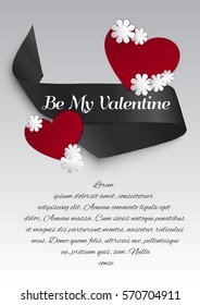 Gothic Valentine Day Card.