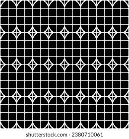 Gothic window seamless pattern vector