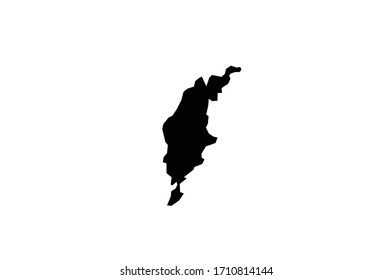 Gotland map Sweden province region shape 