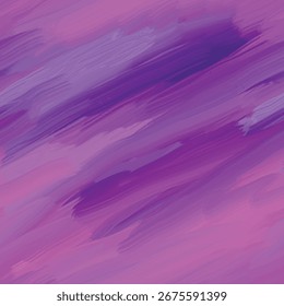 Gouache abstracto lila sin patrón dibujo a mano