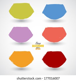 Gouache brush backgrounds - the perfect backdrop for your text