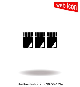 Gouache icon.