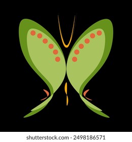  Gouache technique. Multi-colored butterflies.  Butterflies with a pattern. The composition contains flowers. 