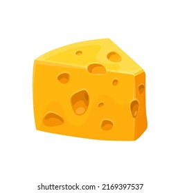 Gouda, radamer o ladrillo, icono vector