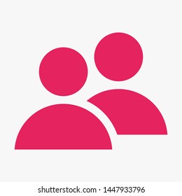 Goup people icon. Vector web design