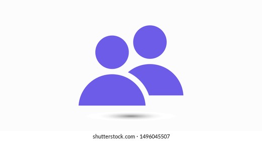 Goup people icon. Vector web design