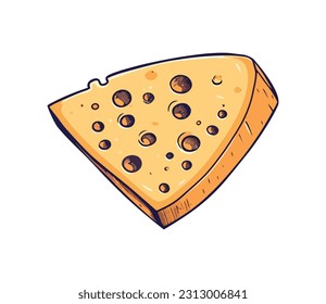 Silla de queso Gourmet sobre icono de fondo blanco aislado