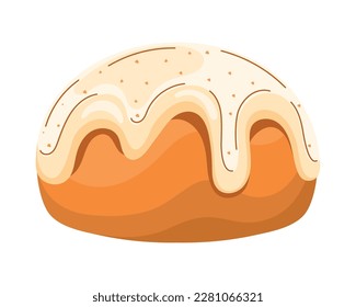 Gourmet dessert sweet icon isolated