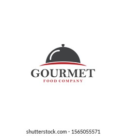 Gourmet Logo food simple and drink