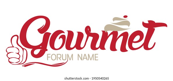 gourmet logo vector cake sweet logotype 