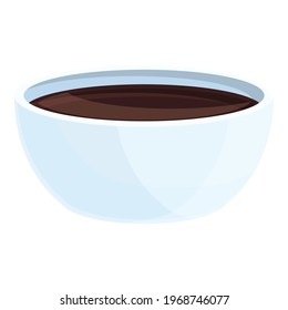 Gourmet soy sauce icon. Cartoon and flat of Gourmet soy sauce vector icon for web design isolated on white background