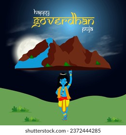 Govardhan Puja is a Hindu festival that honors Lord Krishna's act of lifting the Govardhan Hill to protect the people of Vrindavan.