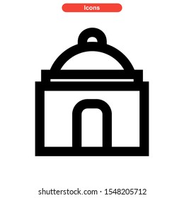 goverment icon isolated sign symbol vector illustration - high quality black style vector icons
