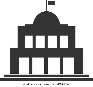 goverment icon on white background