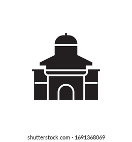 goverment icon vector illustration. goverment icon glyph style design