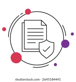  Ícone Governança de dados, Dominando a governança de dados Construindo confiança através do controle e da conformidade, Estrutura de governança de dados Protegendo a integridade, a privacidade e o acesso, vetor