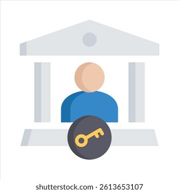 Governance Icon Element For Design