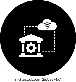 It Governance Icon Element For Design