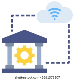 Elemento De Ícone De Controle De Ti Para Design