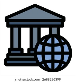 Governance-Icon-Element für Design