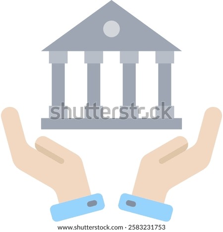 Governance Icon Element For Design