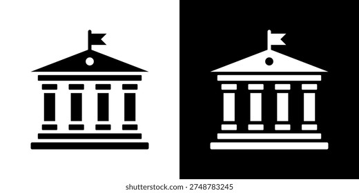 Governance Icon Set Vector Collection Isolated In Black And White