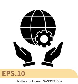 it governance icons  symbol vector elements for infographic web