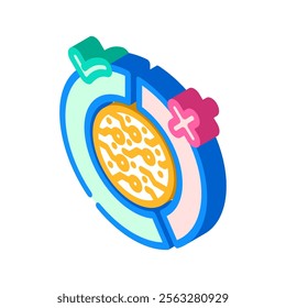governance token decentralized application isometric icon vector. governance token decentralized application sign. isolated symbol illustration