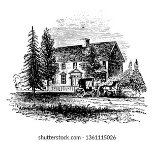 Governer Jonathan Trumbull served in both pre revolutionary and post revolutionary state.He has two historic buildings one of house and other wadsworth   vintage line drawing.