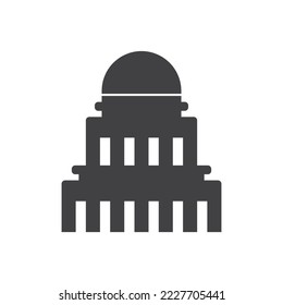 Government Building Icon Sign Symbol