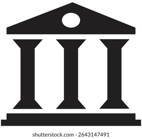 Government and civic outline icon line, public services, community symbol