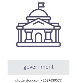 Elemento De Gobierno Para Diseño Gráfico