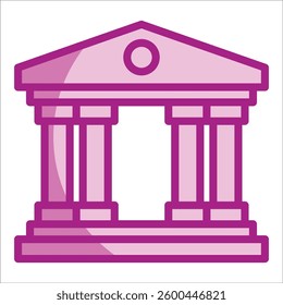 Government Icon Element For Design
